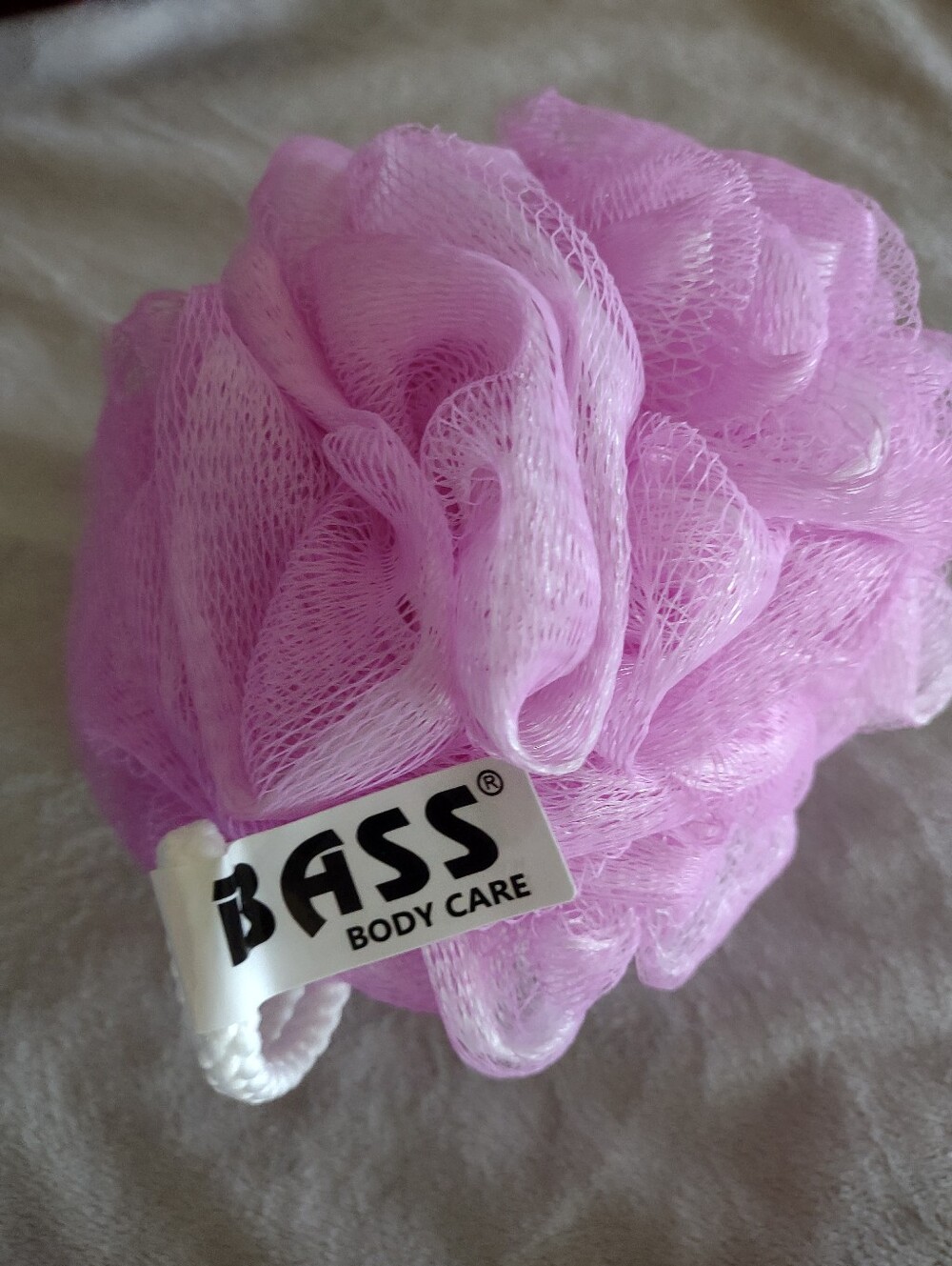 Bass Body Care Nylon Shower Flower Sponge Pouf